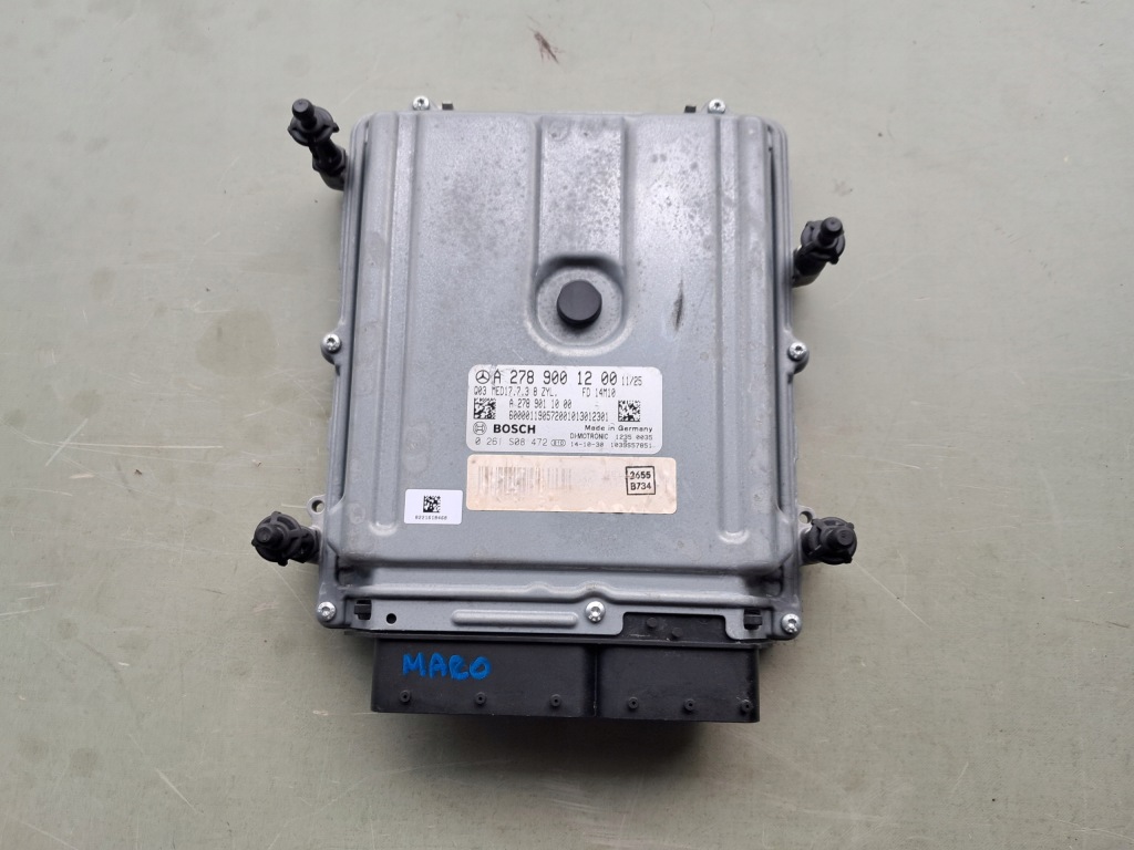 Купить Mercedes s w222 w278 4.7 модуль блок управления двигателя ecu 8-cyl a2789001200