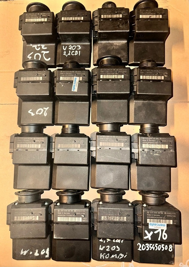 фото №1, Замок зажигания mercedes w203 a2035450508 hurt