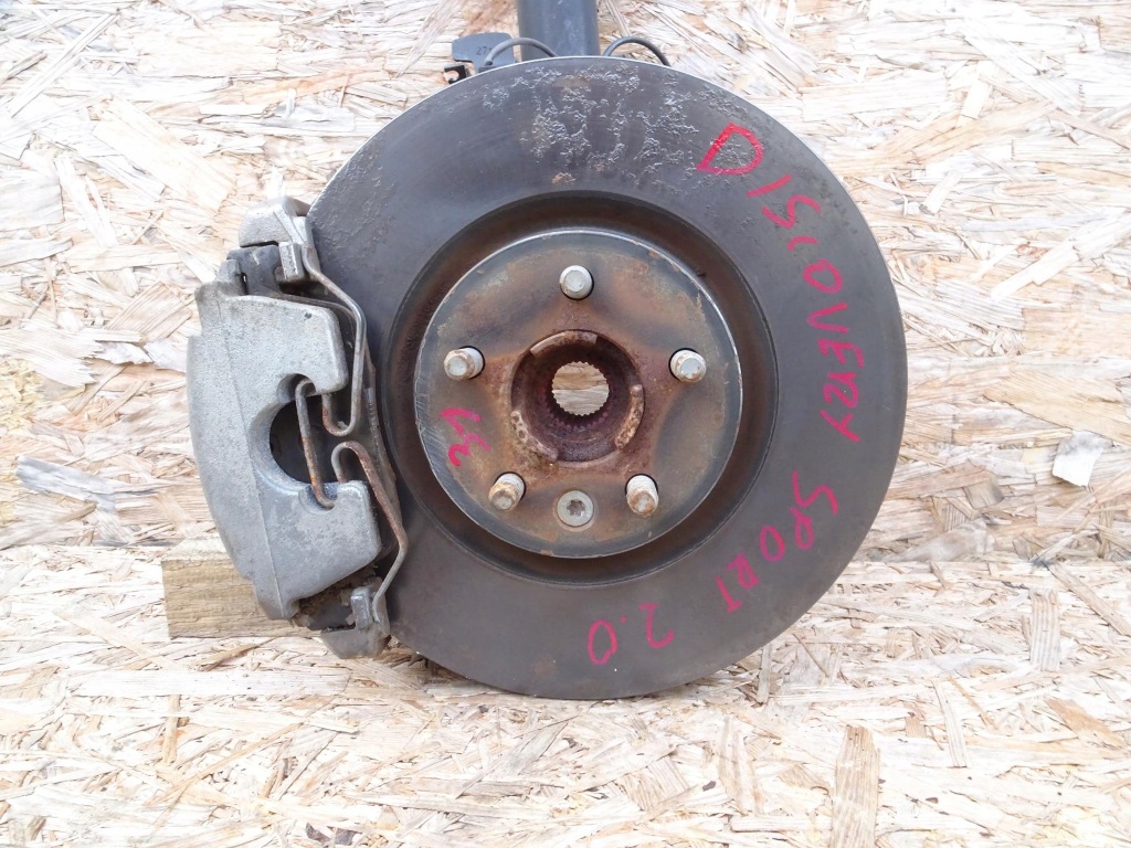 фото №3, Discovery sport l550 амортизационная стойка левый поворотный кулак 2.0