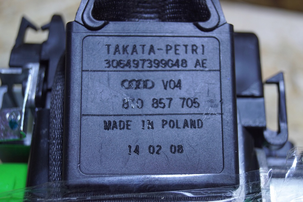 фото №7, Pas безпеки лівий перед audi a5 8t coupe 8t0857705