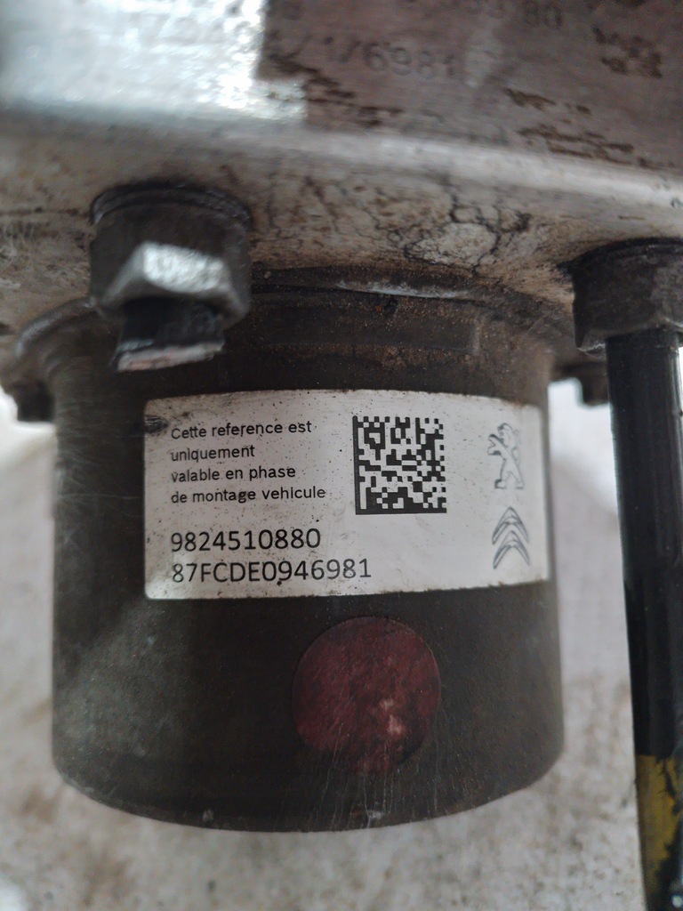 фото №6, Блок управления насос abs toyota proace ii 9824510880 0265956240 all/r/1