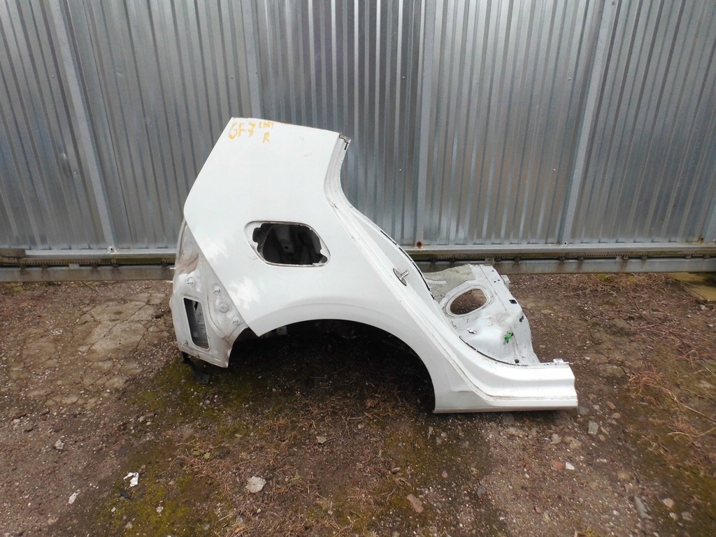 фото №1, Крила чверть vw golf vii lift 5 двері права задня білий lc9a оригінал