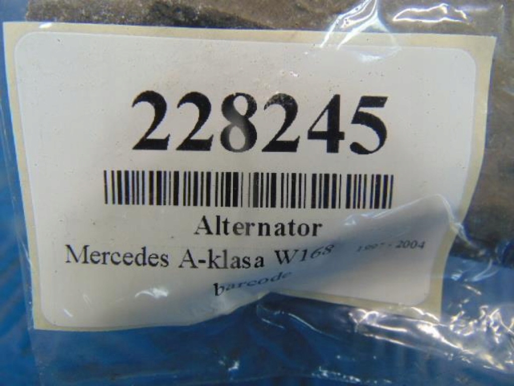 Mercedes a klasa w168 генератор 25487028 с Разборки