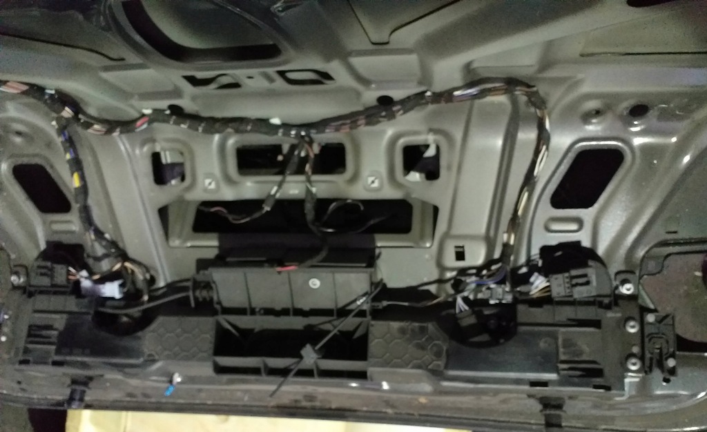 фото №5, Bmw 4 f33 крышка багажника задняя задняя багажника 475 замок