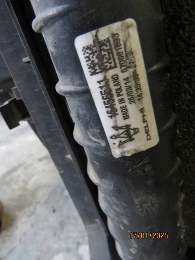 Maserati ghibli 2015 з передній радіатор води Київ