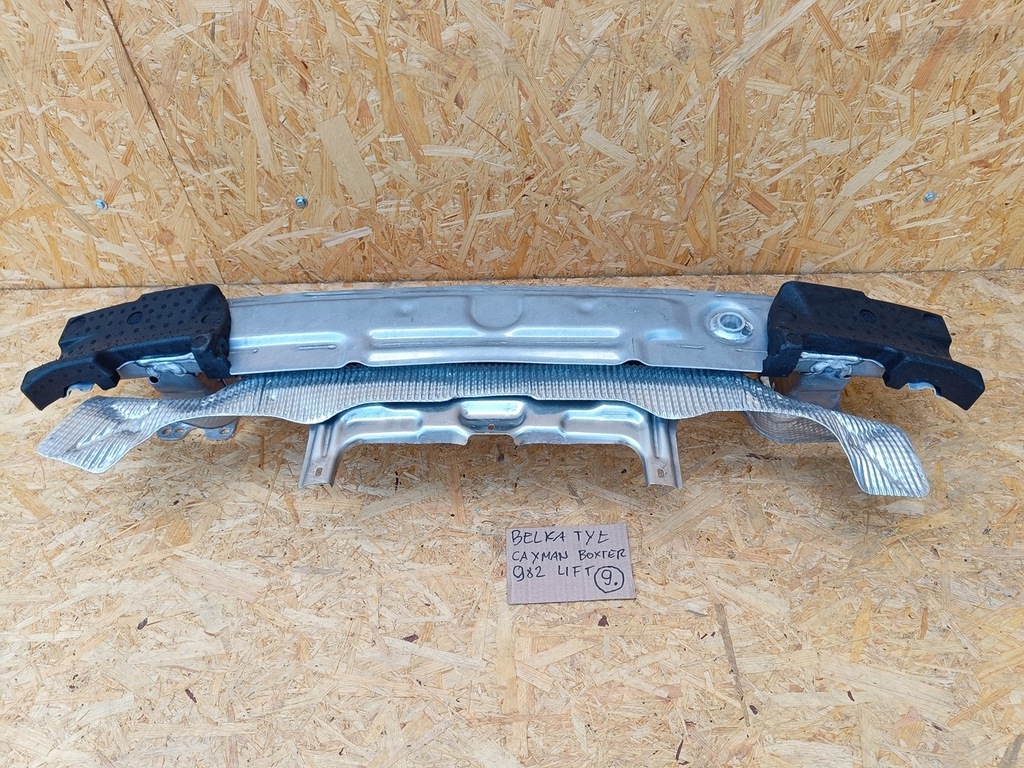 фото №8, Porsche cayman 982 2017 балка усилитель бампера задняя 98150514100