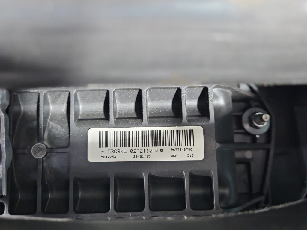 фото №12, Приборная панель приборная консоль подушка безопасности пассажира оригинал peugeot 308 ii t9 13-