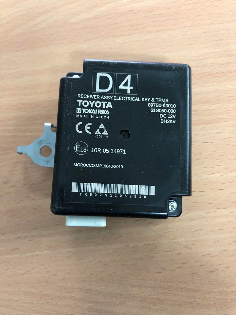 фото №1, Toyota yaris iv модуль tpms 897b0-k0010