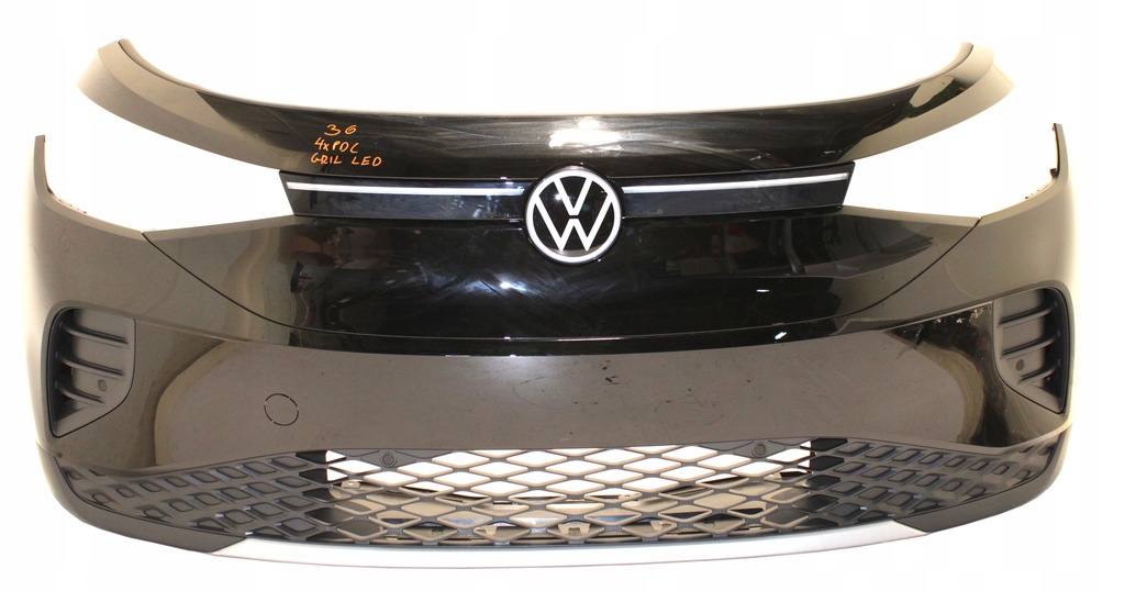 фото №1, Vw id.4 бампер передній 4 pdc led новий kompletny
