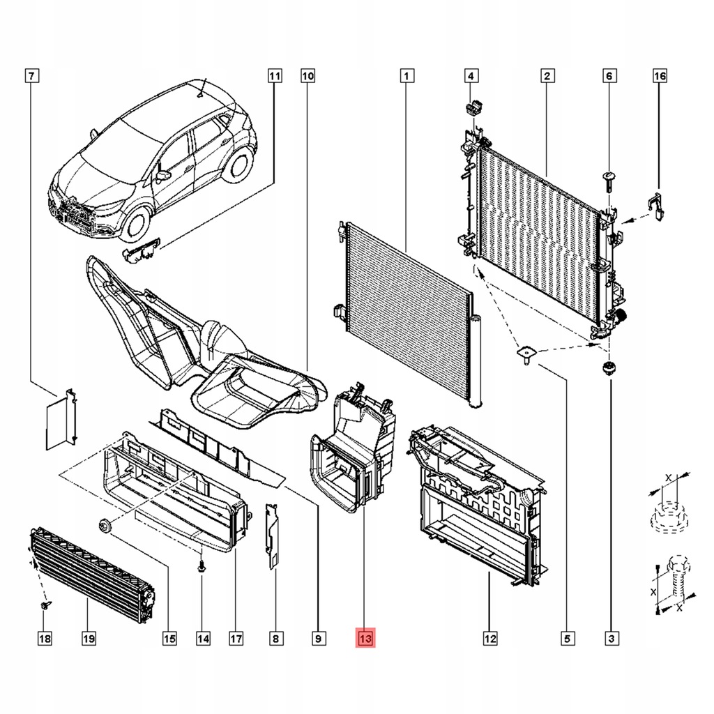 фото №16, Повітропровід впуск повітря корпус clio iv, captur