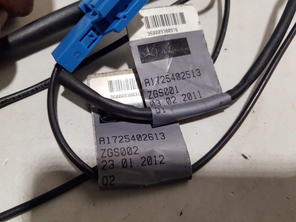 Жгут электропроводка шланг антенны задний стекло mercedes slk r172 slc w172 Оригинал