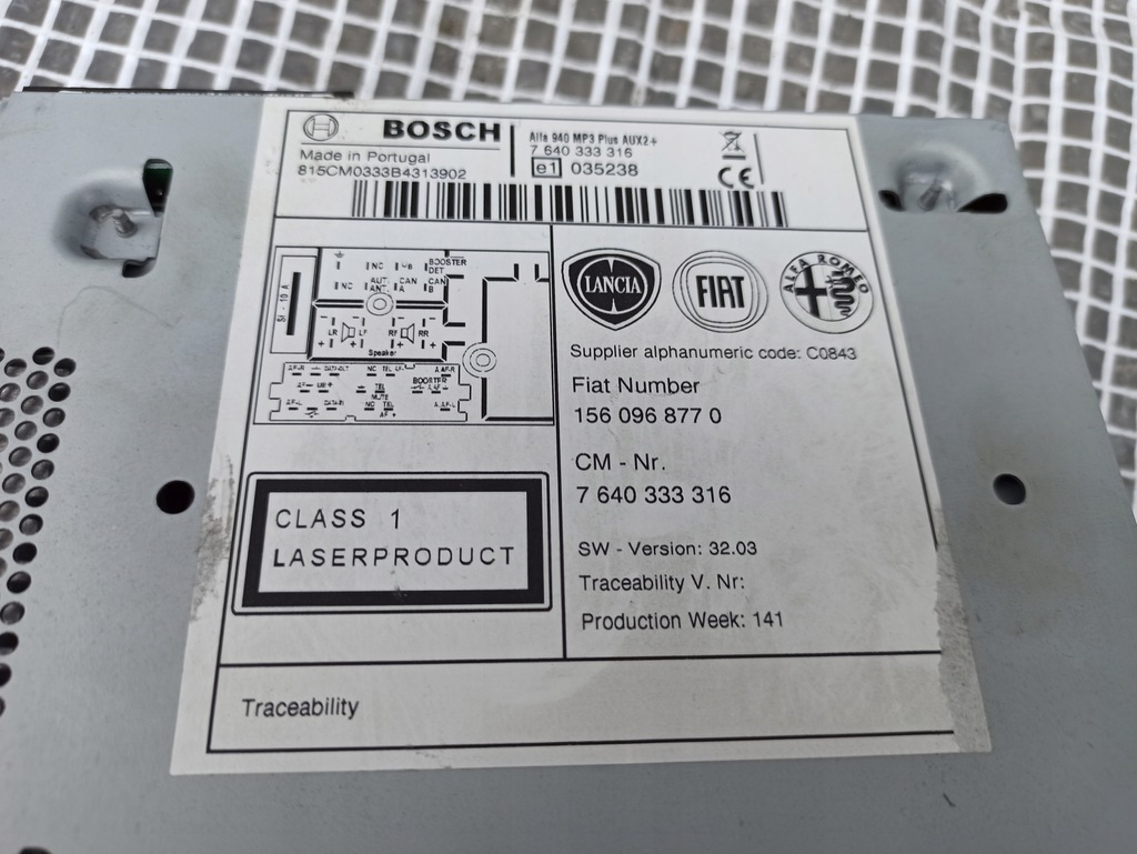 фото №7, Alfa romeo giulietta радио cd mp3 1560968770