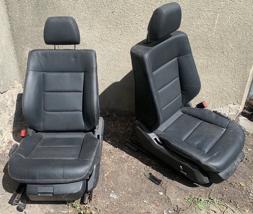 фото №1, Mercedes w212 сидіння лівий lub правий шкіра