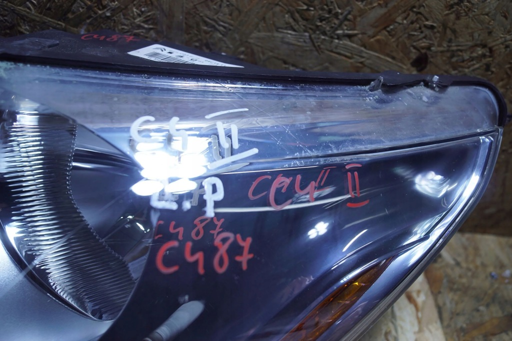 фото №5, Citroen c4 ii лампа левая перед uk