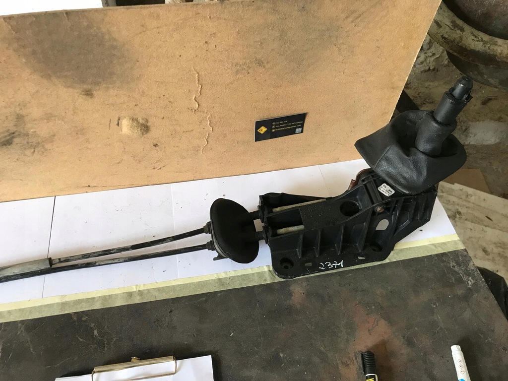 фото №1, Рычаг тросы переключения передач peugeot 307 1,6