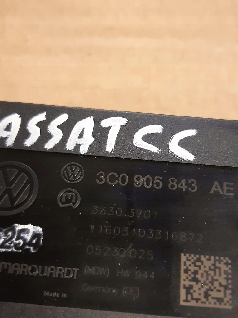 фото №5, Замок зажигания ключ 3c0905843 vw passat cc