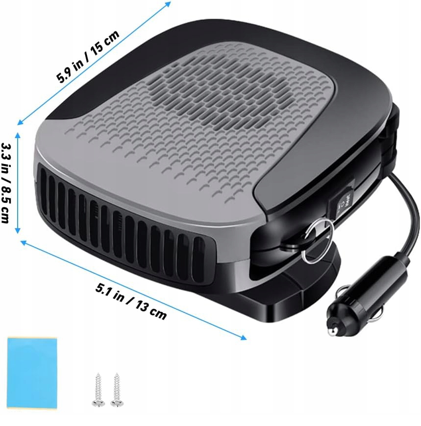 фото №15, Отопитель автомобильная 12 v, с функция быстрого ogrzewania/chłodzenia