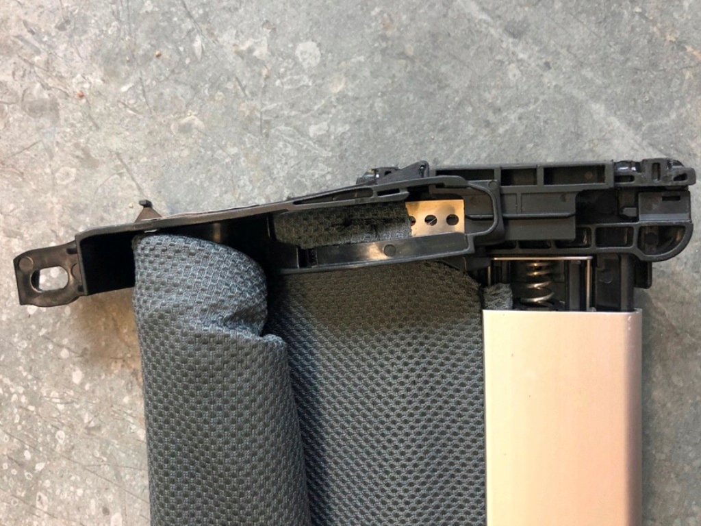 фото №8, Штора люк панорами тонована сіра do seat leon vw golf polo up