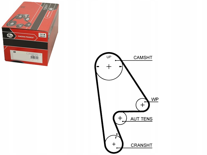 фото №1, Ремінь розподільного валу gates 14400p2e004 lhn000060 lhn1006