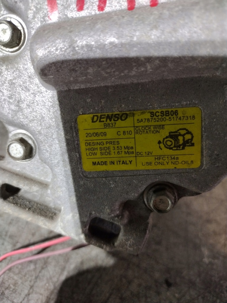 фото №7, Компресор кондиціонера fiat bravo ii 51747318