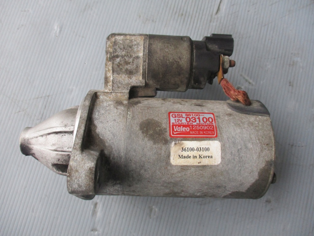 фото №1, Стартер hyundai i20 i 1.2 36100-03100