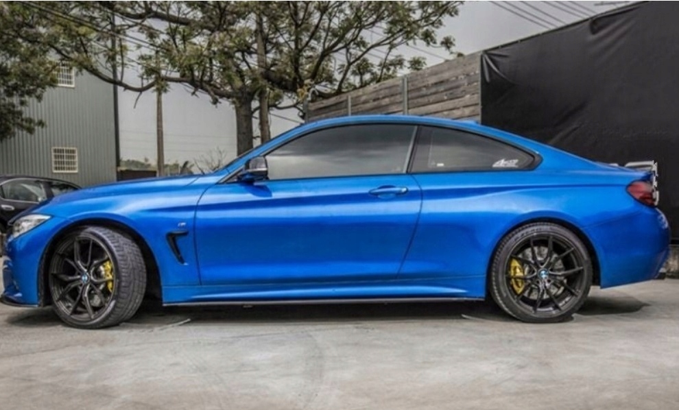 фото №8, Накладки поріг do bmw f32 f33 f36 mpakiet чорний накладки порогові na пороги