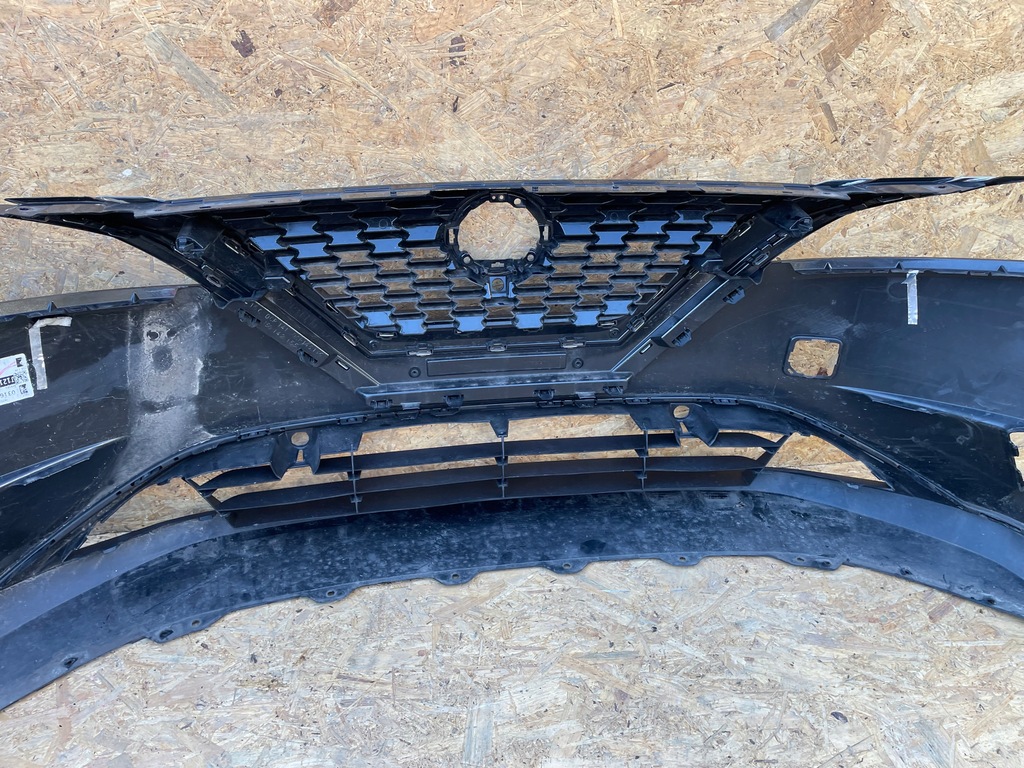 фото №12, Бампер передний перед nissan qashqai j12 решётка радиатора