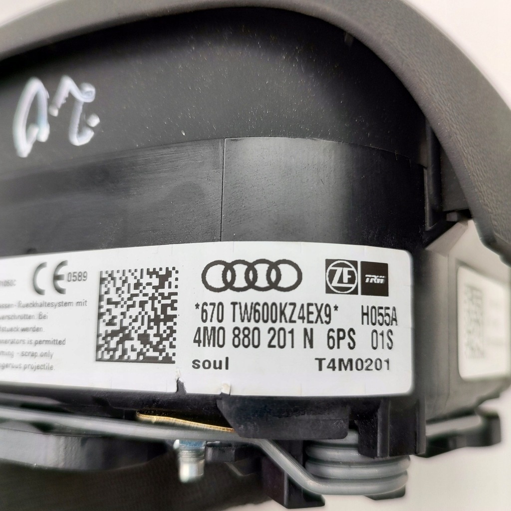 фото №11, Audi q7 4m 2017 подушка воздушная подушка безопасности руля