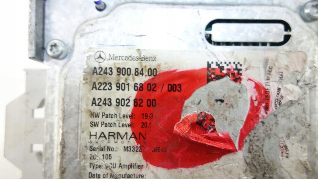 фото №12, Усилитель harman mercedes w223 w447 a2439008400