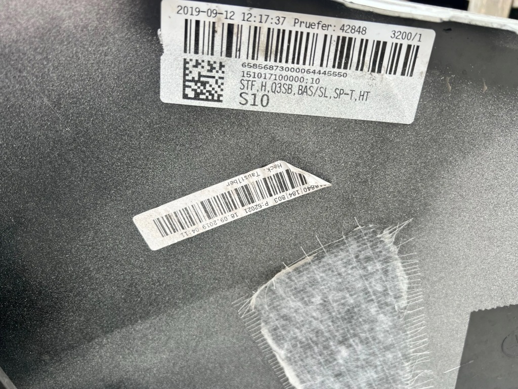 Audi q3 83f s line sportback бампер задний задняя Цена