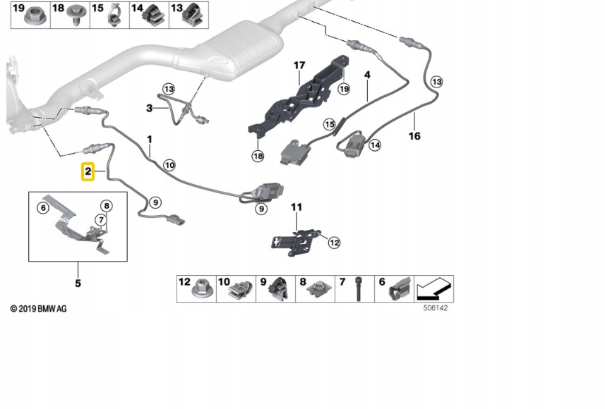 фото №8, Оригінальна датчик лямбда-зонд bmw g01 g02