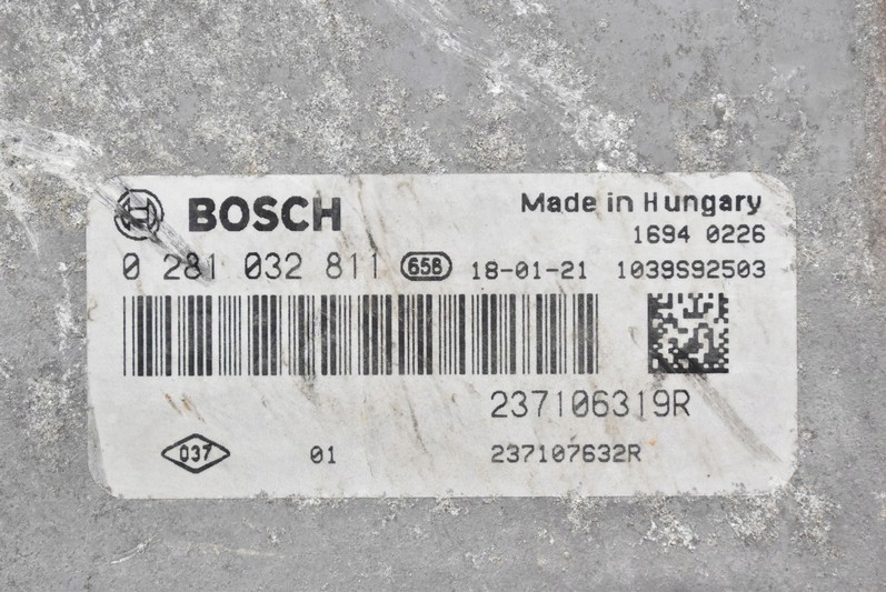 фото №7, Блок управления 237106319r dacia dokker 1.5 dci 18r