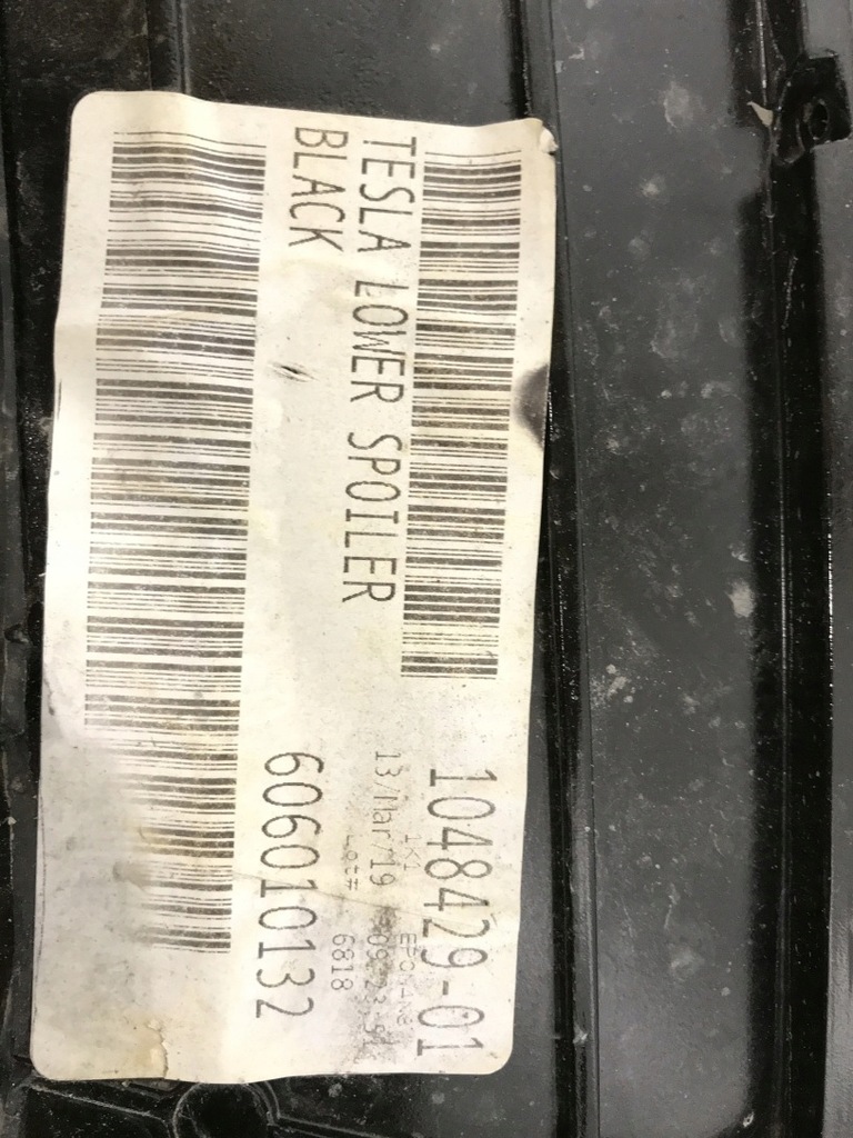 фото №8, Tesla model x спойлер спойлер кришки задня 1048429-00-b