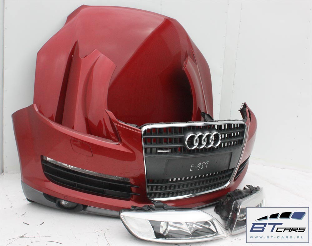 фото №5, Audi q7 kompletny перед капот крила бампер pas передній лампи підсилювач