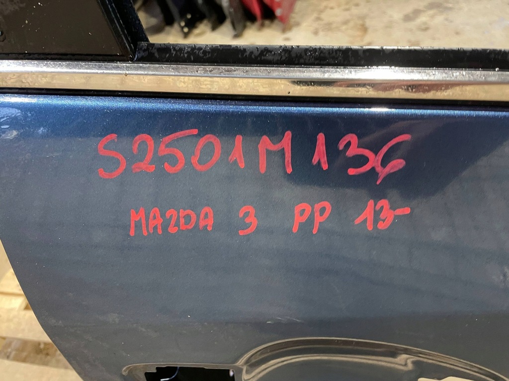 фото №9, Mazda 3 iii bm 13-19 двері праве перед передні