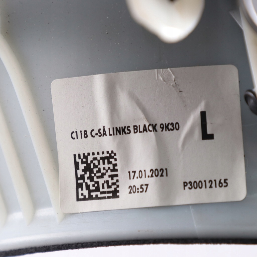 фото №12, Mercedes c118 защита стойка c левая верхний накладка стойка a1186900600