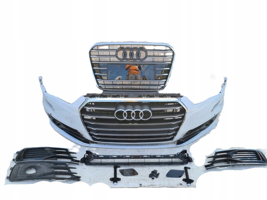 фото №1, Бампер перед kompletny audi a6 c7 lift 6xpdc