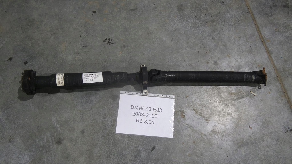 фото №1, Wał привідний bmw x3 e83 3.0 d r6 3402136