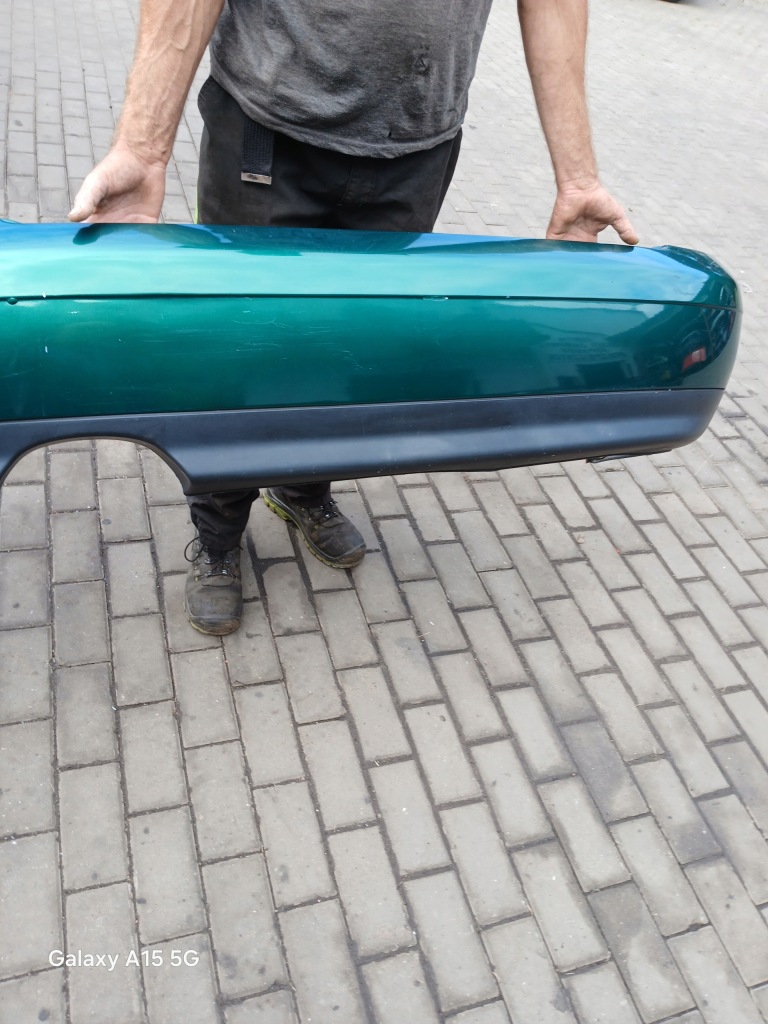 фото №7, Бампер задний kompletny audi a4 b5 lift sedan цвет lz6l зелёный