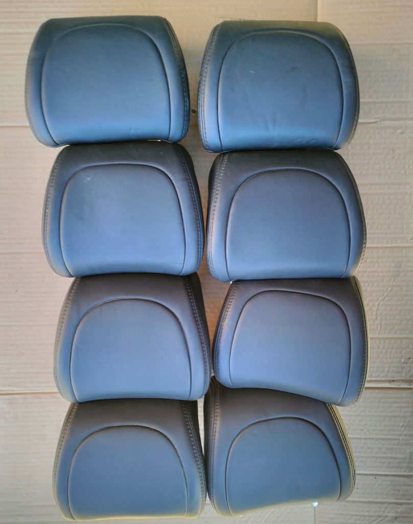 фото №10, Підголівник правий лівий задня czarna шкіра обшивка citroen c5 iii x7