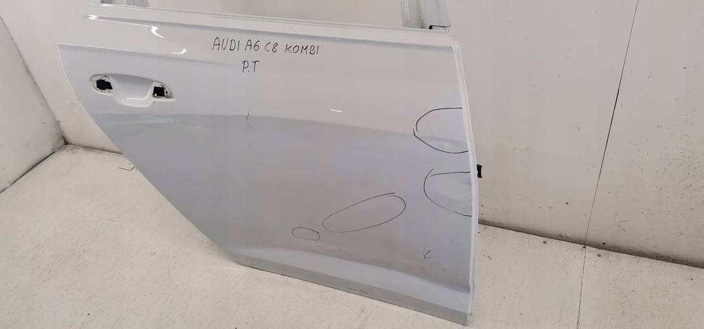 фото №13, Audi a6 c8 4k 2018- kombi дверь правое задние задняя