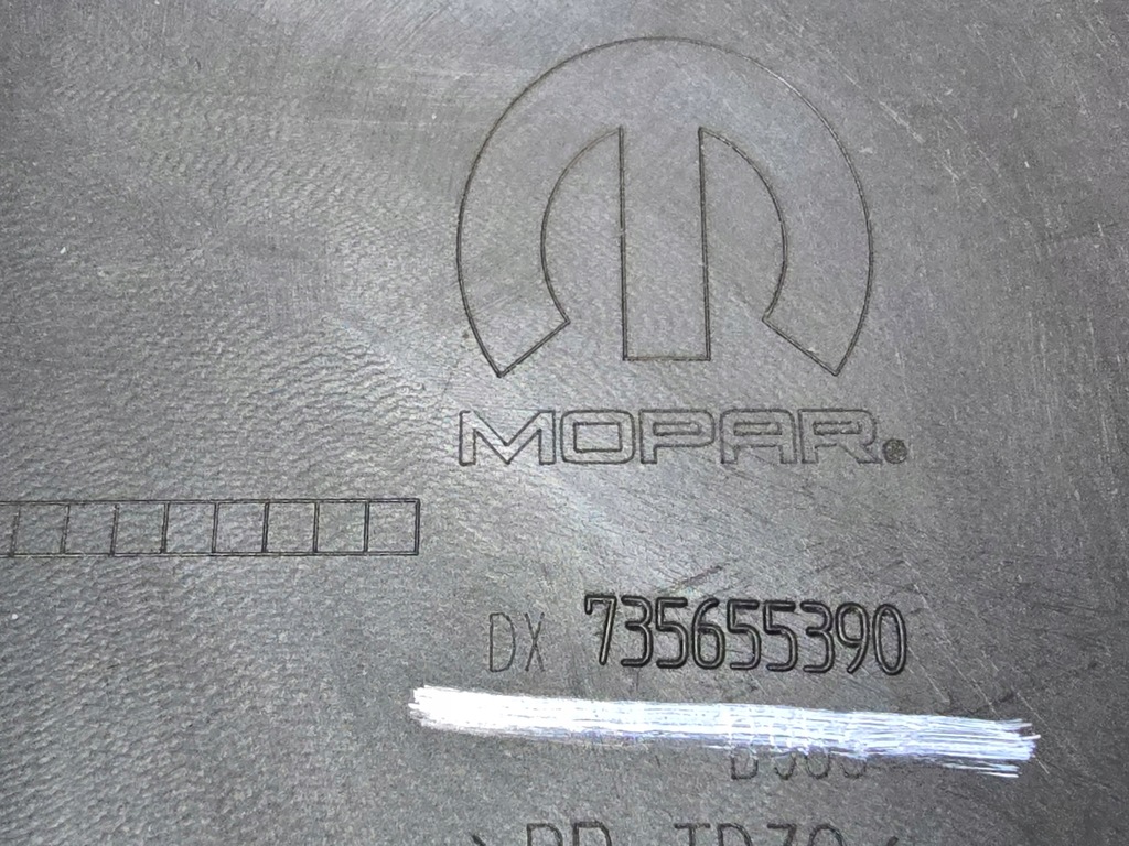 фото №13, Fiat 500 x 500x 14- накладка молдинг крыла правый перед передняя 735655390