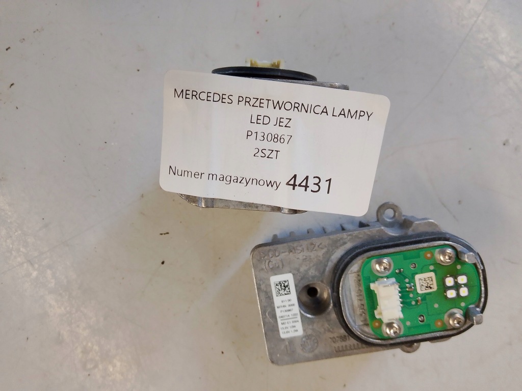 Mercedes преобразователь лампы jeż led p130867 Оригинал