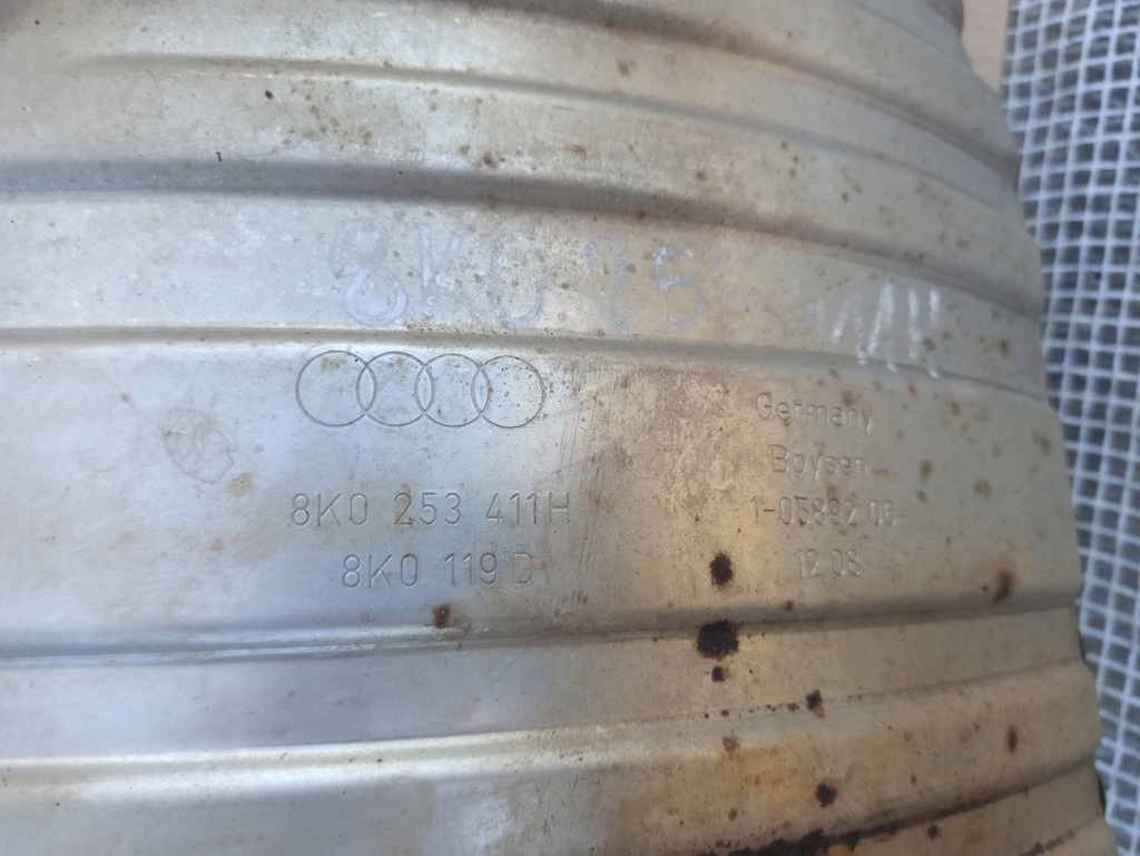 фото №9, Audi s4 s5 4.2 v8 глушители выхлоп система комплект 08-