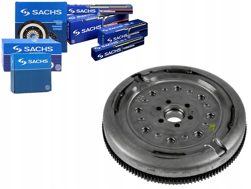 фото №1, Колесо двухмассовый vw golf eos jetta passat 2,0 fsi 05