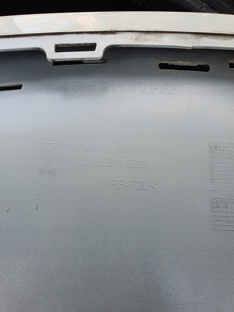 фото №10, Бампер передний porsche 911 vi 907 lift