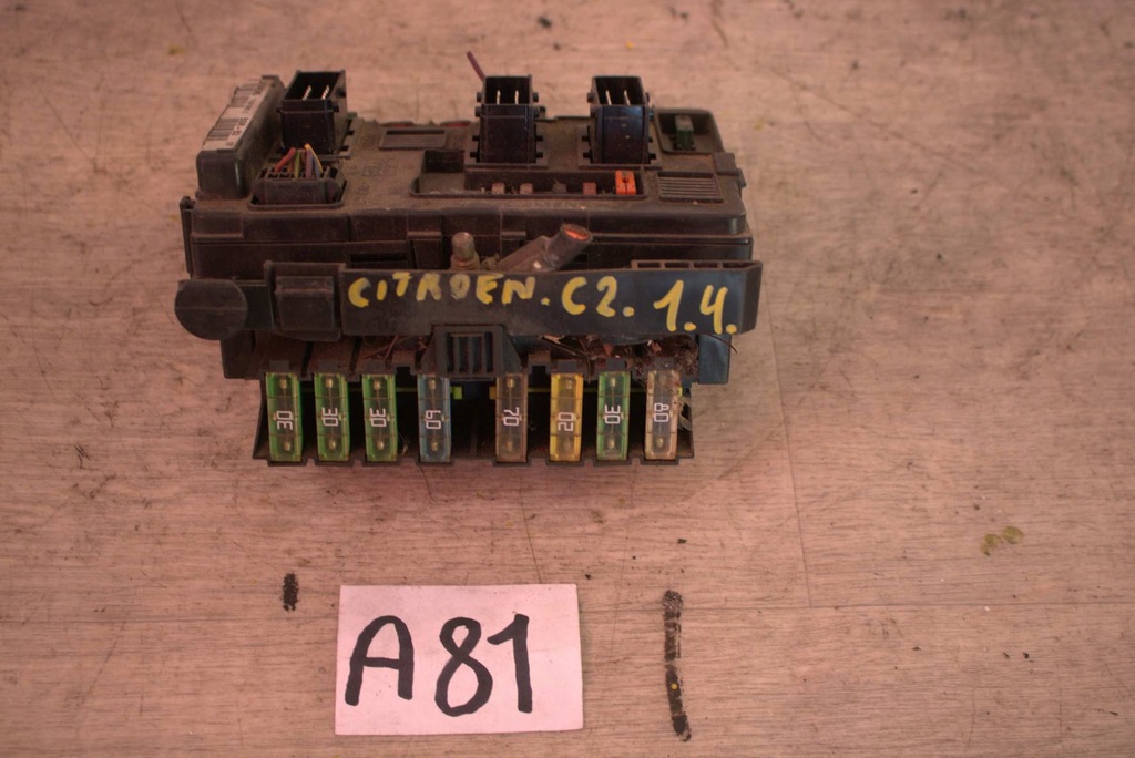 фото №1, Модуль коробка citroen c2 bsm b3 t118470003g