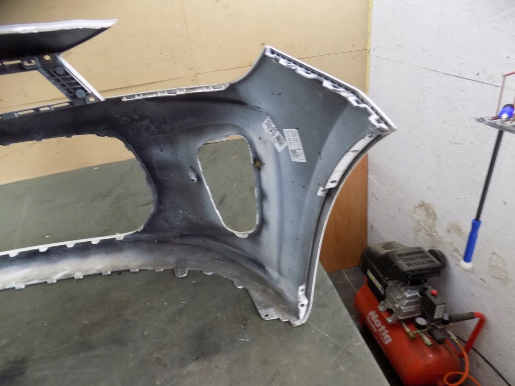 фото №13, Kia rio iv бампер передній перед 86511h8000 оригінал europa решітка протитуманної фари