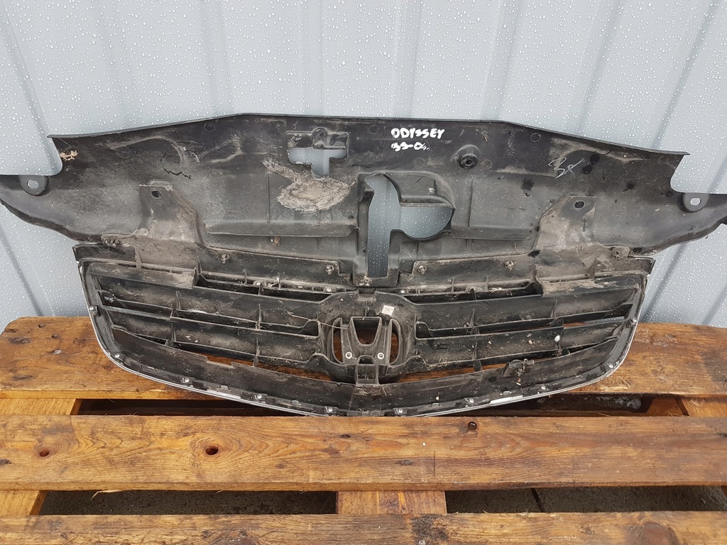 фото №7, Honda odyssey 99-04 решётка радиатора решётка радиатора защита поперечина usa