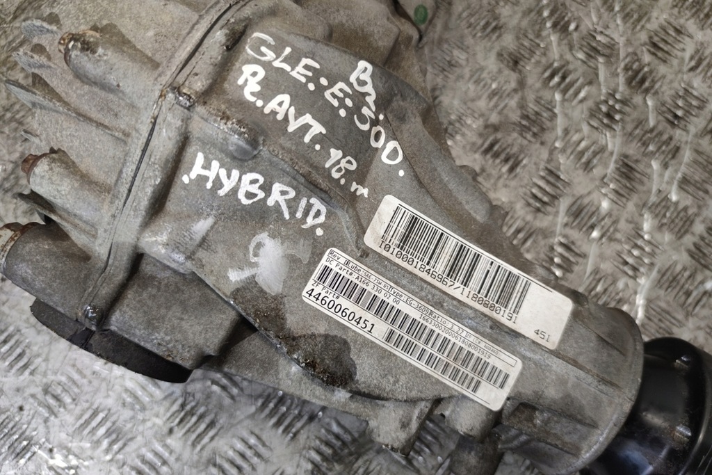 фото №8, Редуктор передний mercedes-benz gle w166 a1663300200 3.0l hybrid 325kw
